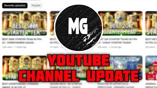 No more fifa?! - Youtube Channel Update