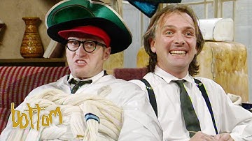 An Ungentlemanly Cricket Game 🏏 | Bottom | BBC Comedy Greats