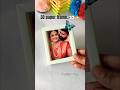 💕 Make 3D paper frame perfectly 💫#shorts #diy #craft #3d #3dart #art #homemadepapercraft #shortsfeed