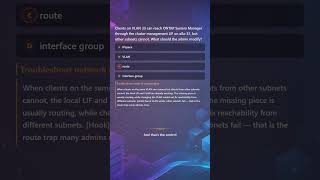 NS0-165 Free Demo Questions | Understand Troubleshoot Network Components