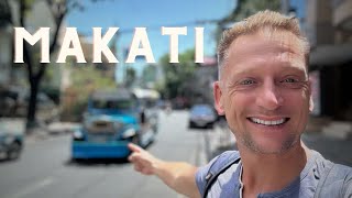 Walking to Greenbelt Makati with Locals in the Philippines!