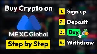 How to buy Crypto on MEXC Global ✅ Step by Step MEXC Tutorial 2025