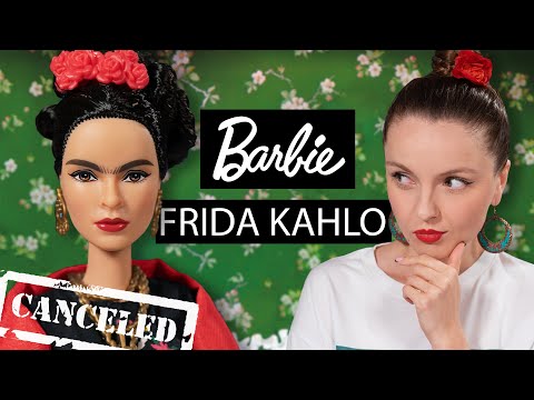 ЗАПРЕЩЕННАЯ Barbie с МОНОБРОВЬЮ😱Frida Kahlo: обзор, история и распаковка куклы