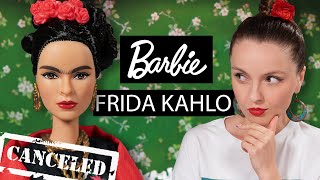 ЗАПРЕЩЕННАЯ история и распаковка куклы, barbie с монобровьюfrida kahlo обзор.