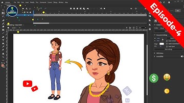 Episode 4 : 2D Cartoon Character Rigging | कार्टून कैसे बनते हैं | 2D Animation Courses Online