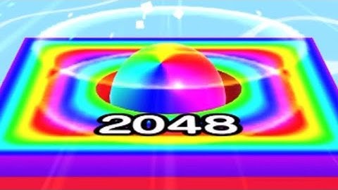 BALL RUN 2048  - All  Levels Gameplay IOS  (Part 49).