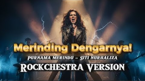Bikin Merinding! Purnama Merindu - Siti Nurhaliza Rockchestra Version Cover by Idad Channel