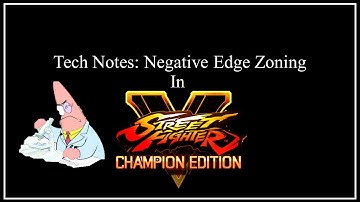 SFVCE Tech Notes - Negative Edge Zoning