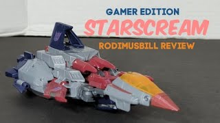 Studio Series Gamer Edition Voyager Starscream (#06) - Rodimusbill Review