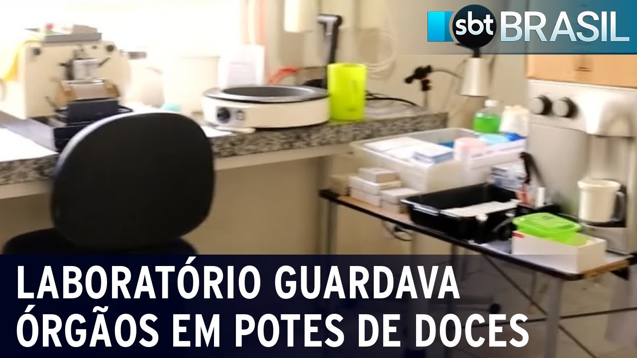 Laboratório é interditado por guardar órgãos humanos em potes de doces | SBT Brasil (11/05/22)