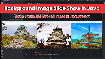 How to Create a Background Image Slideshow in Java Swing | Step-by-Step Tutorial