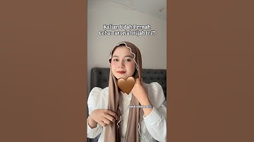 Tutorial hijab pashmina tanpa jarum pentul #tutorialhijab #tutorial #hijabpashmina