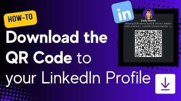 How to Download Your LinkedIn Profile QR Code from the LinkedIn Mobile App