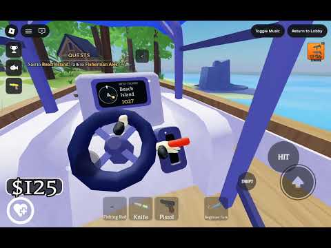 How to really fish Roblox