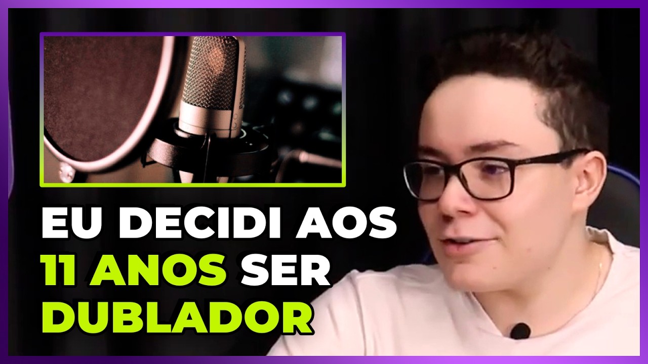 Rod Ribeiro Rodrigo Ribeiro Revela os Dubladores que Fizeram Ele Começar # ...