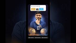 CEX vs DEX: Where Should You Actually Keep Your Crypto? #shorts #crypto