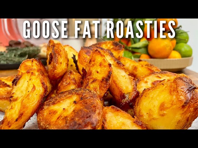 Christmas Goose Fat Roast Potatoes 