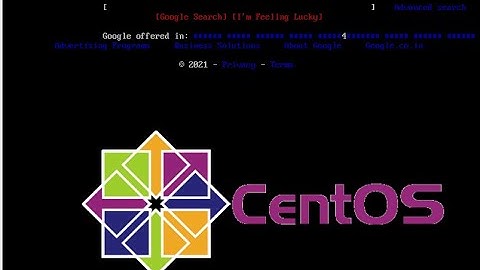 Web Browser for Centos 7