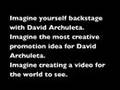 Meet david archuleta imagine fanshare contest