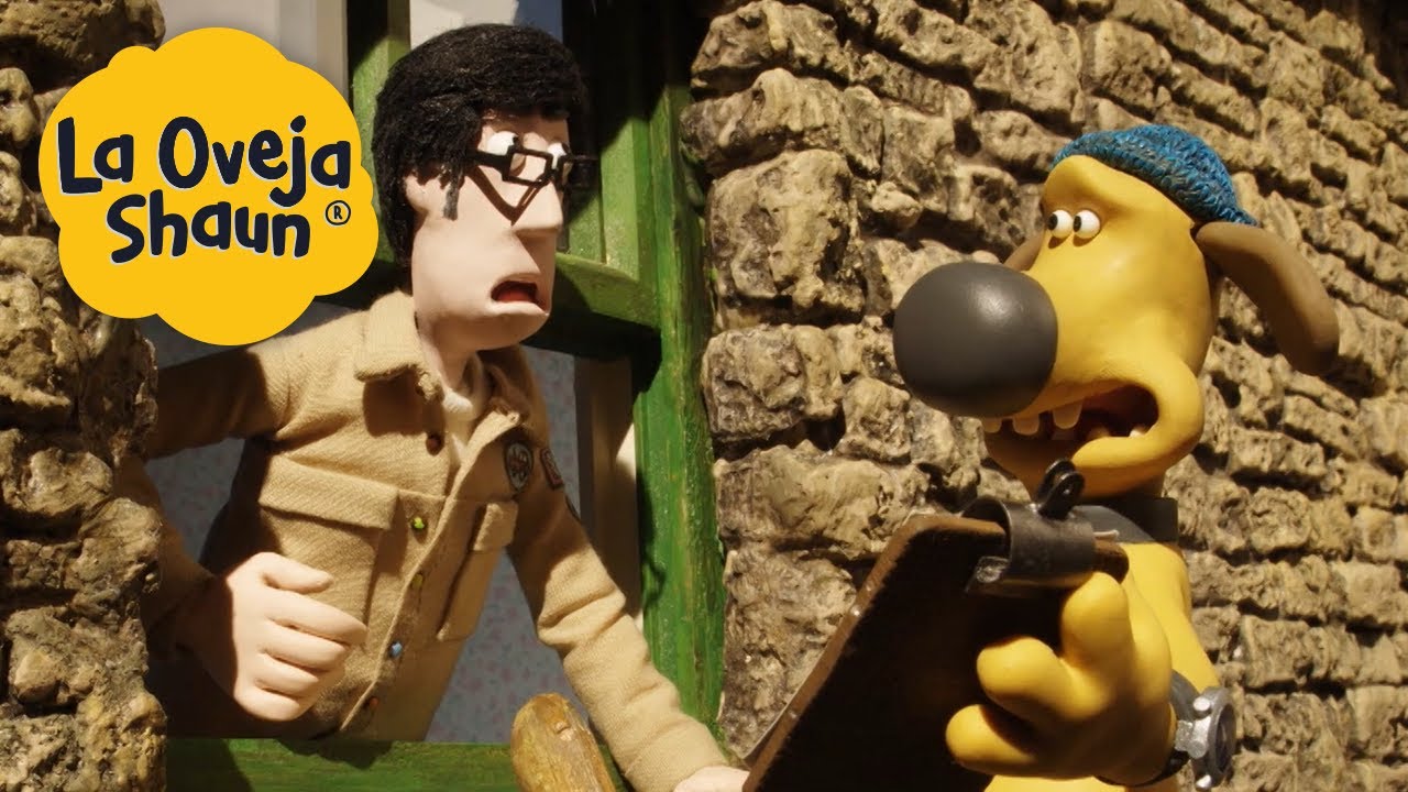 Hombre en la casa🐑 La Oveja Shaun 🐑 Dibujos animados para niños