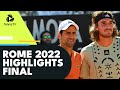 Novak Djokovic vs Stefanos Tsitsipas | Rome 2022 Final Highlights