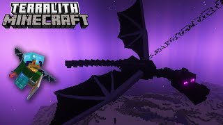 I defeated the Ender Dragon in Terralith Minecraft (#2)