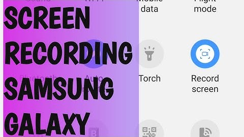 How to screen record on galaxy s8