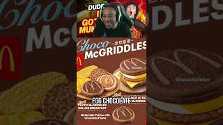 Chocolate McGriddle: Hong Kongs Limited Edition Breakfast? #shorts
McDonalds is experimenting with a chocolate-flavored McGriddle in Hong Kong, available for a limited 3-day period. Options include a sausage and egg chocolate McGriddle or as part of a deluxe breakfast. Would you try it? #ChocolateMcGriddle #HongKongFood #LimitedEdition #McDonalds Chocolate McGriddle: Hong Kongs Limited Edition Breakfast? #shorts