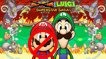 Can you beat Mario and Luigi Superstar Saga WITHOUT Mario?