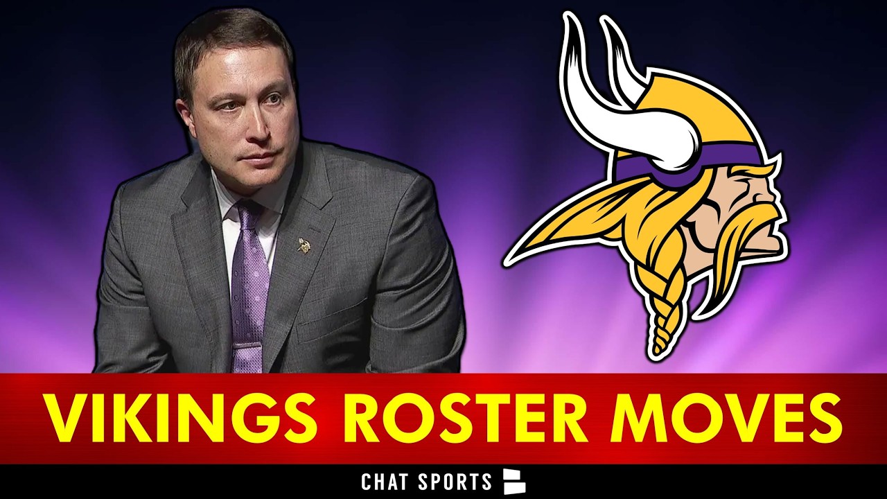 🚨Vikings Just Made 4 Roster Moves | Vikings News