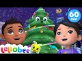The Holiday Party Song | Christmas @Lellobee City Farm - Cartoons & Kids Songs | Sing Along With Me!