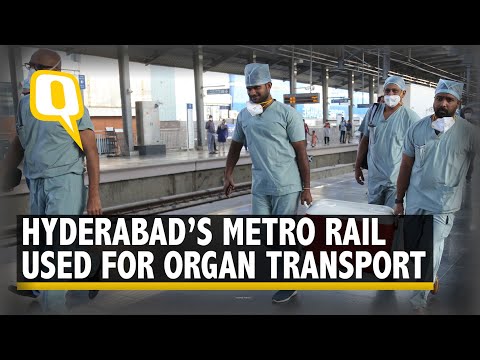45-Year-Old Farmer’s Heart Gets 21 Km Ride on Hyderabad Metro For Patient in Need | The Quint