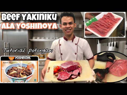 How To Cut Yakiniku Meat