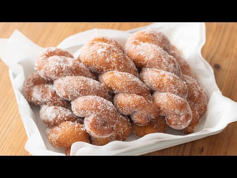 ツイストドーナツの作り方 Twist donuts：Kkwabaegi｜HidaMari Cooking