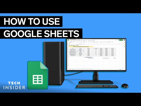 How To Use Google Sheets