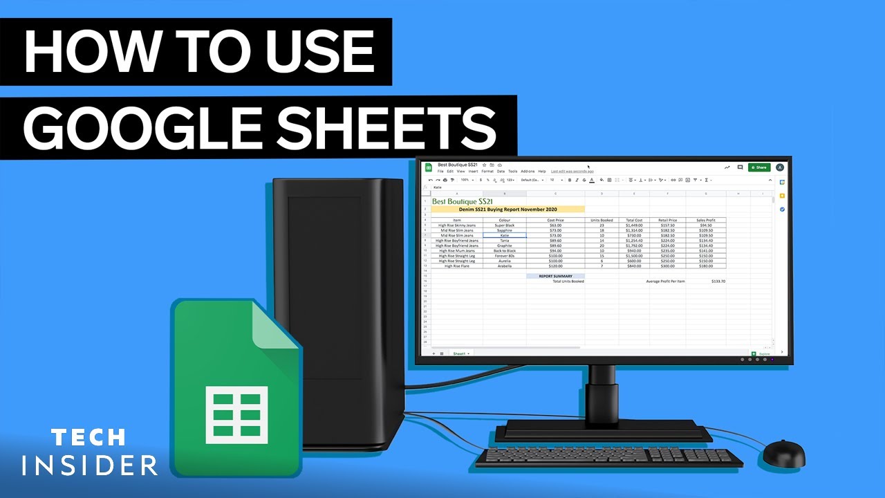 How to use Google Sheets