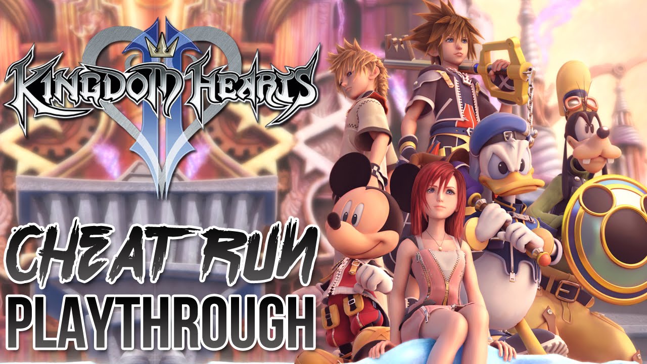 Kingdom Hearts 2 Final Mix Cheat Run Full Playthrough - YouTube
