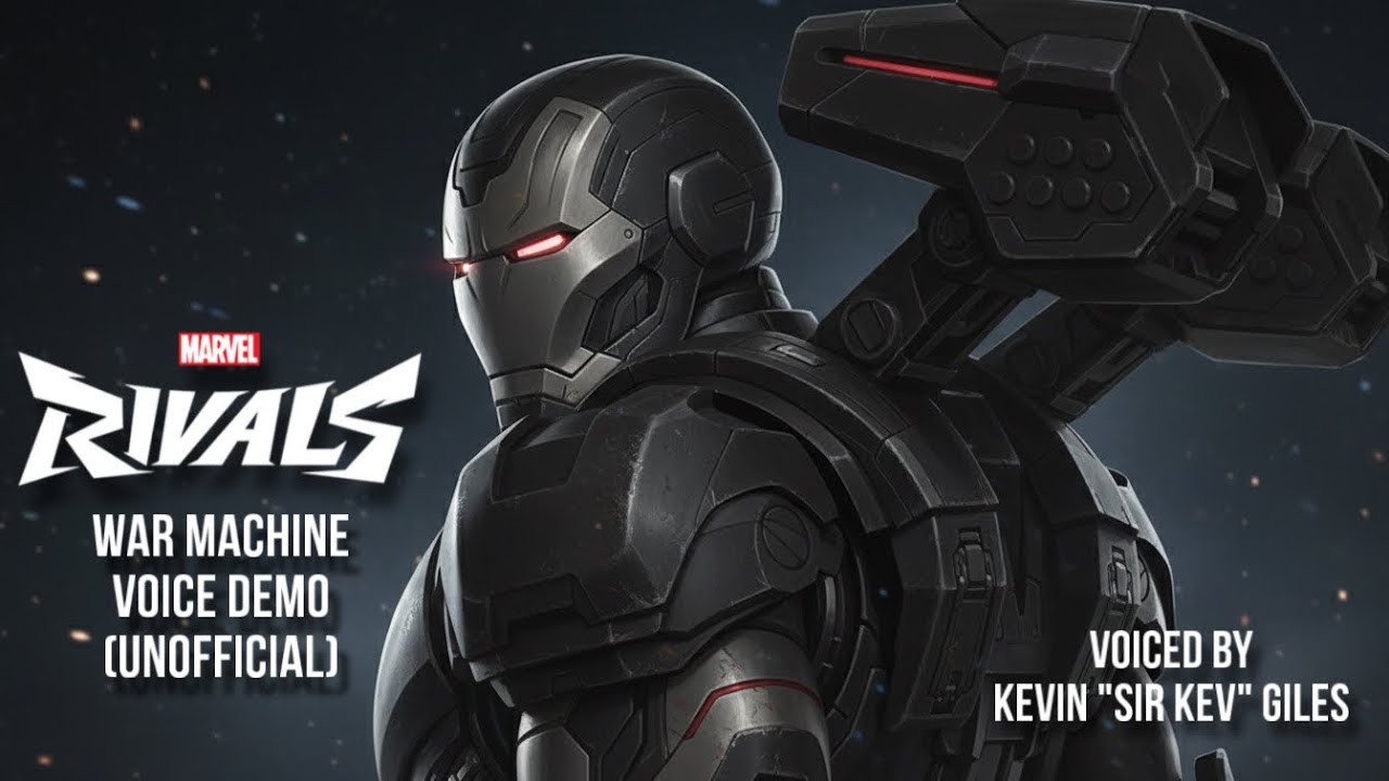 WAR MACHINE - “Diagnostics” | Marvel Rivals [Un-Official] Voice Demo ...