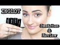 Inglot Lipstick Review and Swatches | Rosa Klochkov