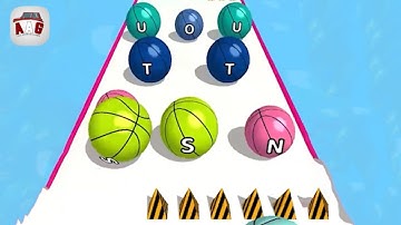 A-Z Run - Gameplay Walkthrough Part 9 - All Levels (Android, iOS) AZRGW1