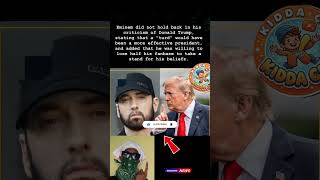 Eminem’s Political Stance #eminem #politics #musicandculture
