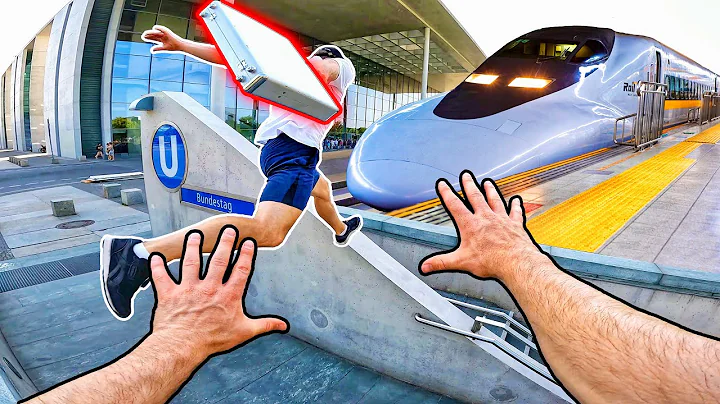 LATE for the BULLET TRAIN - Parkour POV Chase VS Thief