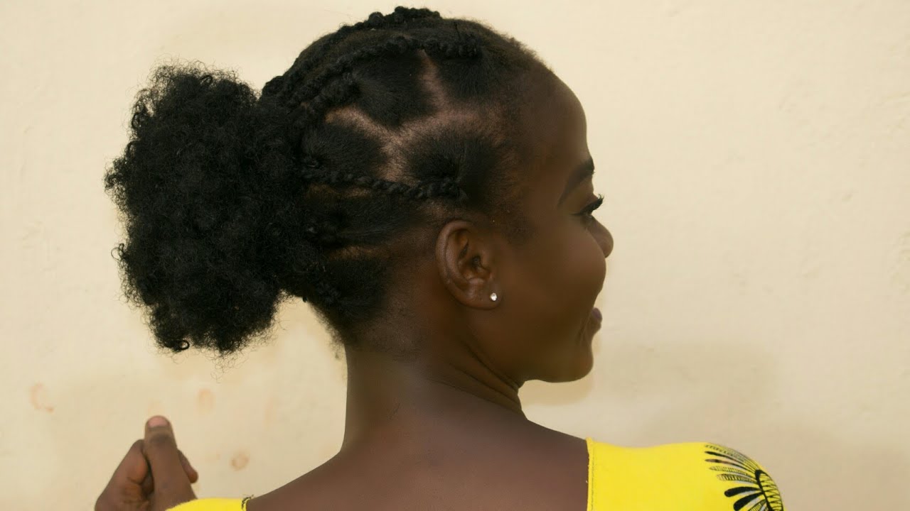 HOW TO AFRICAN THREADING ON SHORT NATURAL HAIR. PROTECTIVE STYLE