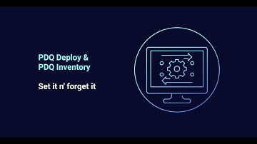 🔴PDQ Deploy & Inventory Set it n