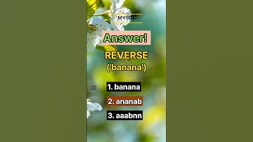 we can do master SQL reverse function  #quiz #coding #master #english #mysql #oracle #sql