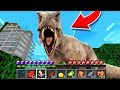 How to play DINOSAUR in Minecraft! Real life family DINOSAUR! Battle NOOB VS PRO Animation