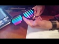 Lunettes lumineuses ractives led heartjacking