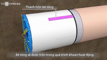 Robot đào đường hầm tuyến metro số 1 như thế nào? VnExpress
