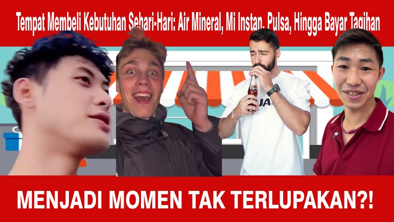 Mas Jerman Menemukan Indomaret di  Negaranya Auto Mengobati Rasa Rindu Ke Indonesia!