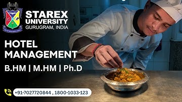 Hotel Management  - Starex University